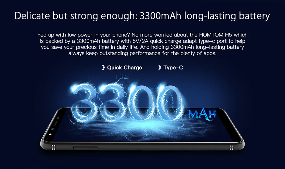 HOMTOM H5 4G Smartphone