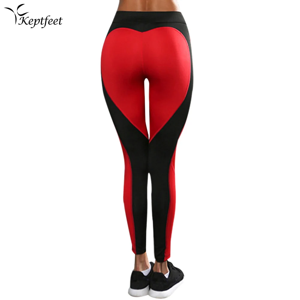 2017 Hot Sale Heart Booty Pants Gym Wear Yoga Pants Love -9320