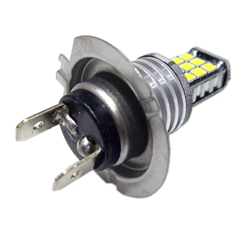 2PCS High Power H7 21W 21smd 2835 21LED 700LM 6000K canbus Fog Lamp Super White Driving lights 12V4