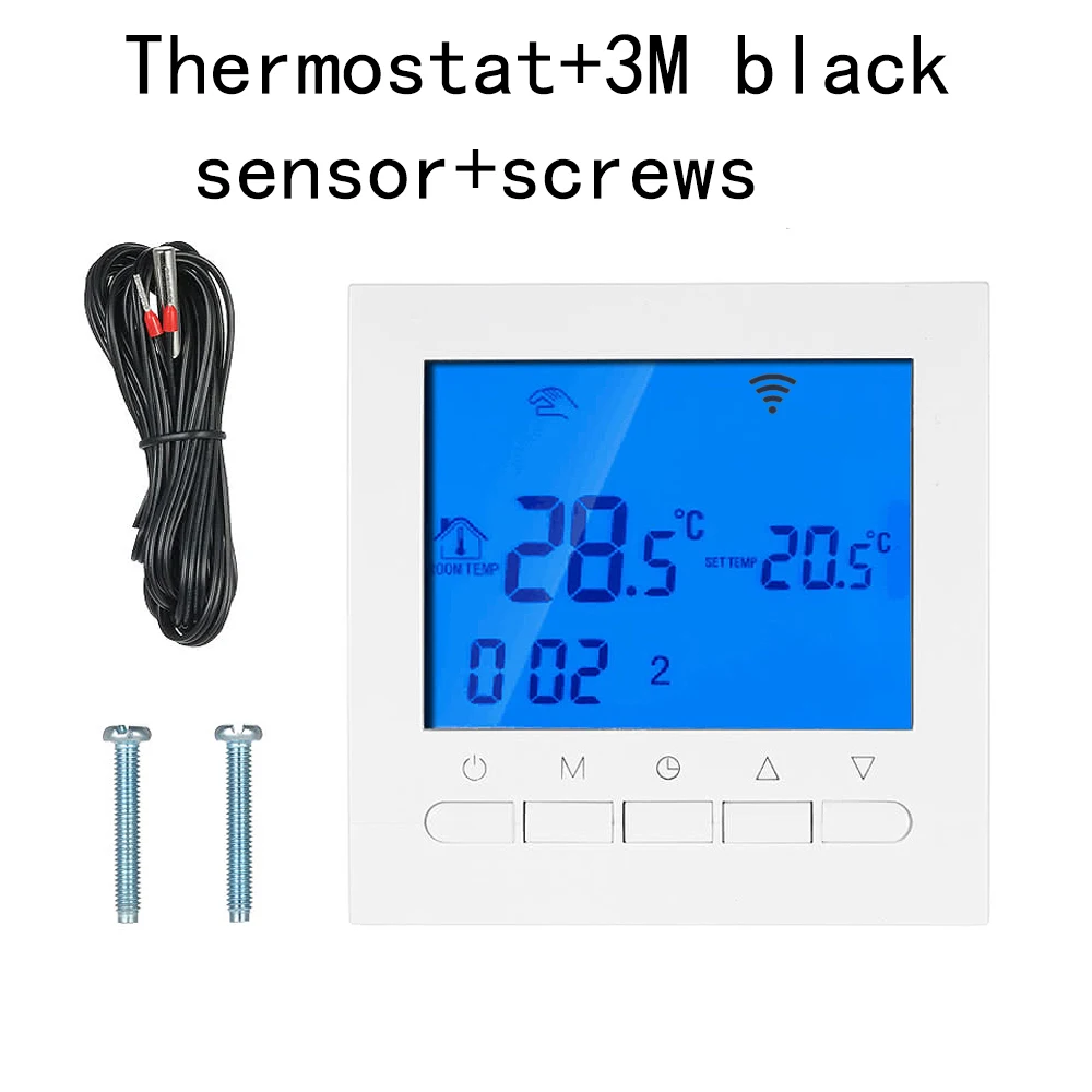 

16A WiFi adjustable House Thermostat Temperature Controller digital temperature controller heating