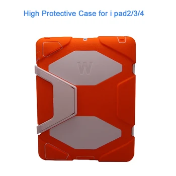 

Free Shipping Multicolor Durable Travellor cover for iPad 2/3/4