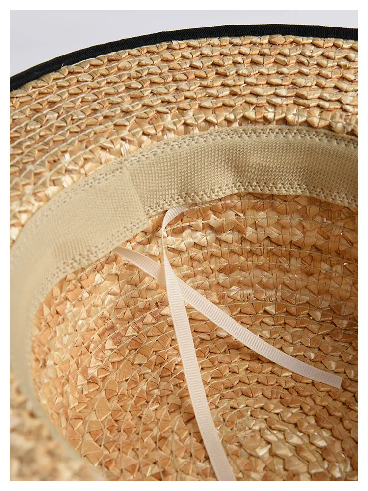 ROSELUOSI,, весна-лето, соломенные шляпы от солнца для женщин, плоский верх, маленькие шляпы, женские пляжные шляпы, Sombrero Mujer Verano