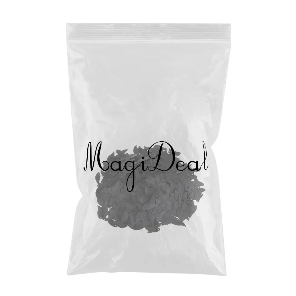 Bag of 1100Pcs DIY Loose Leaf Sequins Glitter Paillette Spangles Lentejuelas for Sewing Bag Wedding Dress Craft Cross Stitch