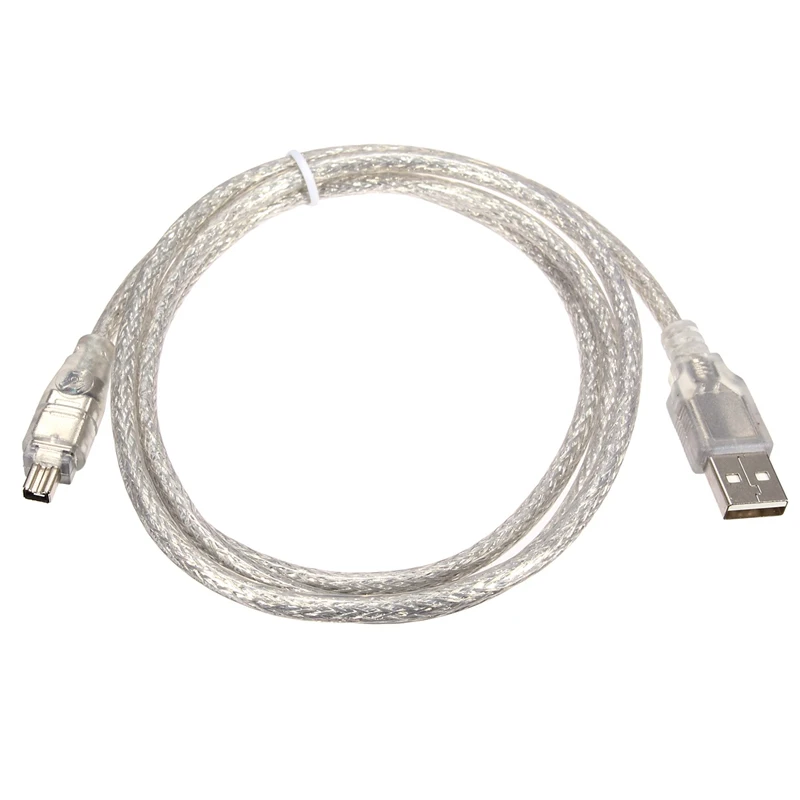 

Universal 1.2M/4FT High-speed USB 2.0 Male to 4 Pin Firewire IEEE 1394 Cable Lead Adapter