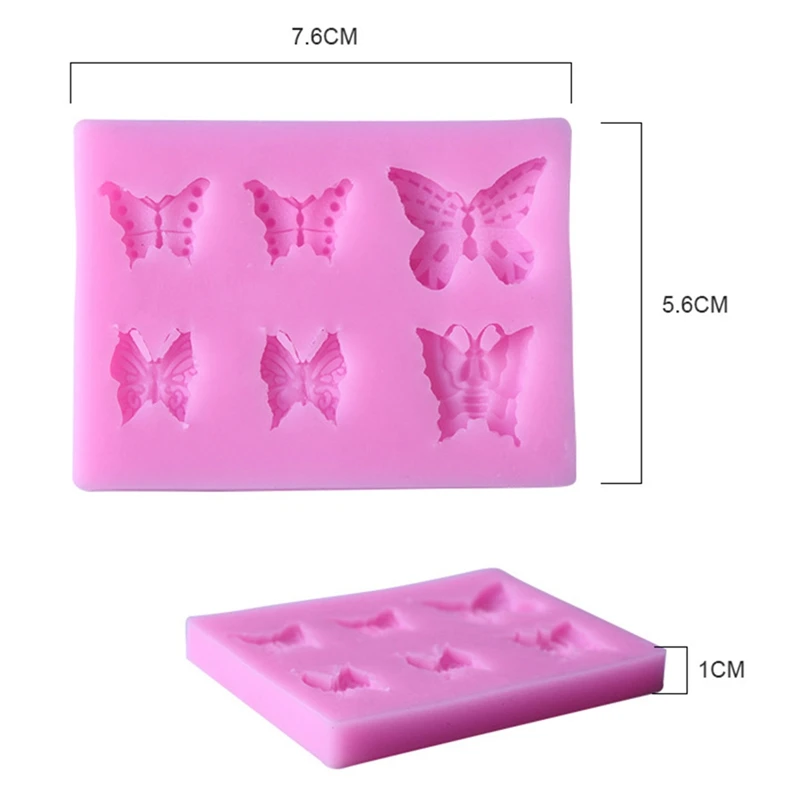 Бабочка Божья коровка Flydragon пчела силиконовая форма из жидкого глина для поделок бетонные формы для штукатурки Дизайнер DIY 3D форма