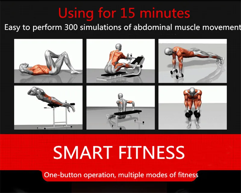 Беспроводной миостимулятор EMS Стимуляция тела для похудения Красота машины тренажер для мышц живота массажер для тела АБС-стимулятор