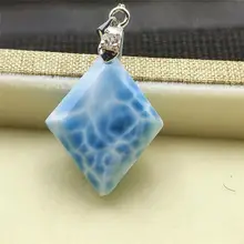 Best Quality Natural Larimar Blue Gemstone Women Men Pendant 26x20x8mm Jewelry Bead Love Gift Fashion Necklace AAAAA Best Quality Natural Larimar Blue Gemstone Women Men Pendant 26x20x8mm Jewelry Bead Love Gift Fashion Necklace AAAAA