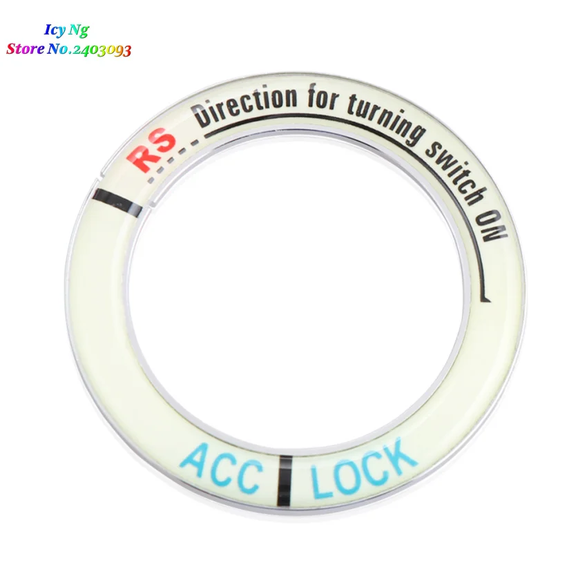 

Lumiuous Car Engine Start Stop Ignition Key Ring For Ford Focus 3 4 Fiesta Ecosport Kuga Escape For Edge For Mondeo Smart Type