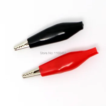 

CC711 100pcs/lot The New Alligator Clip Crocodile Clip Test Clip 41.5mm