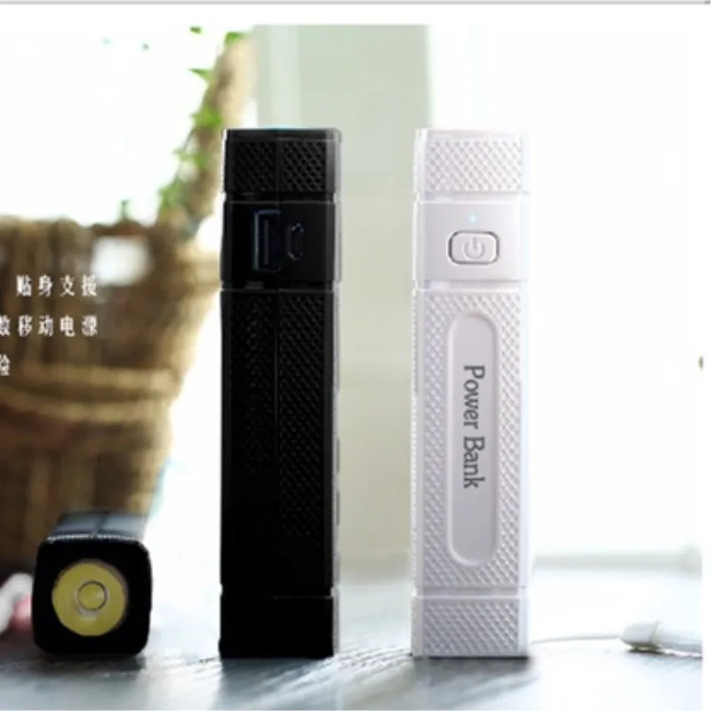 DIY Power Bank 1 18650 батарея чехол со светодиодным фонарик Компас USB зарядное устройство
