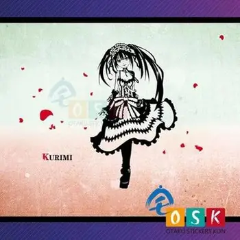 

DATE A LIVE Tokisaki Kurumi Vinyl Wall Sticker Decal Decor Anime Car Sticker