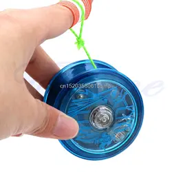 Светоизлучающий Professional YoYo шарикоподшипник String Trick Kids игрушка подарок новый произвольный цвет