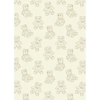 

LIFE MAGIC BOX Party Backdrop Bears Sweet Table Decration Tablecloth
