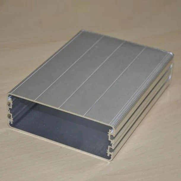 Aluminum Alloy Instrument Shell Electric Enclosure Box Diy 122x44x160mm New aluminum enclosure 106 55 100 150 200mm split alloy electronic components made pcb shell case pcb diy instrument project