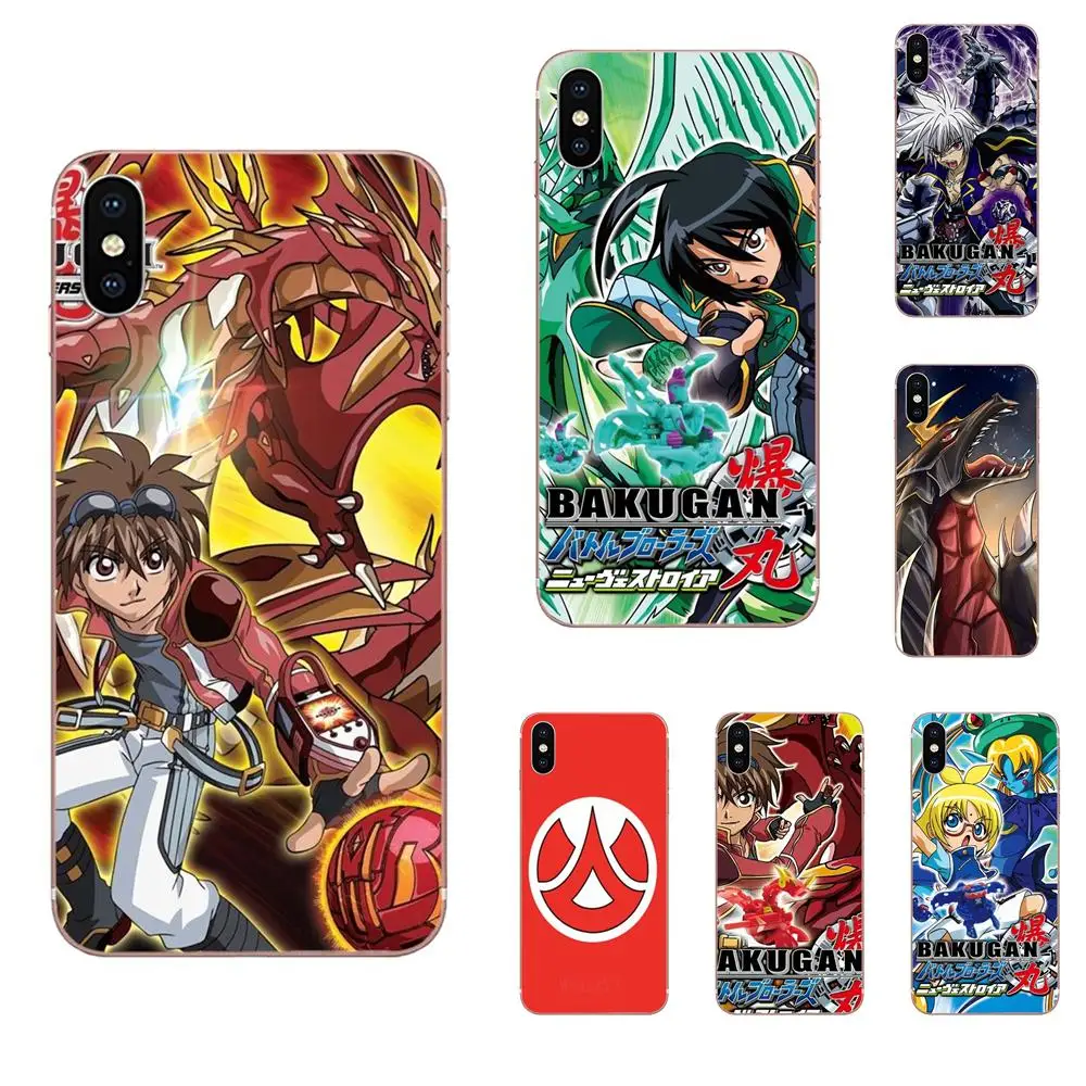 

For Sony Xperia Z Z1 Z2 Z3 Z4 Z5 compact Mini M2 M4 M5 T3 E3 E5 XA XA1 XZ Premium TPU Phone Cases Bakugan Battle Brawlers Poster