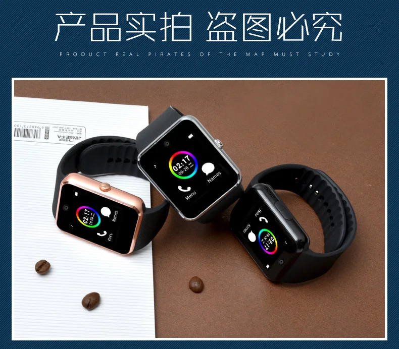 GT08 WatchPhone 1,54 дюймов сенсорный экран камера Bluetooth SIM карта дети мультфильм Мода Спорт дешевый мобильный телефон