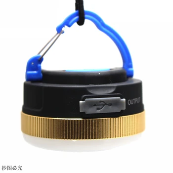 

Ultra Bright 10W LED USB Rechargeable Camping 4 Modes Outdoor Light Lantern Tent Lamp