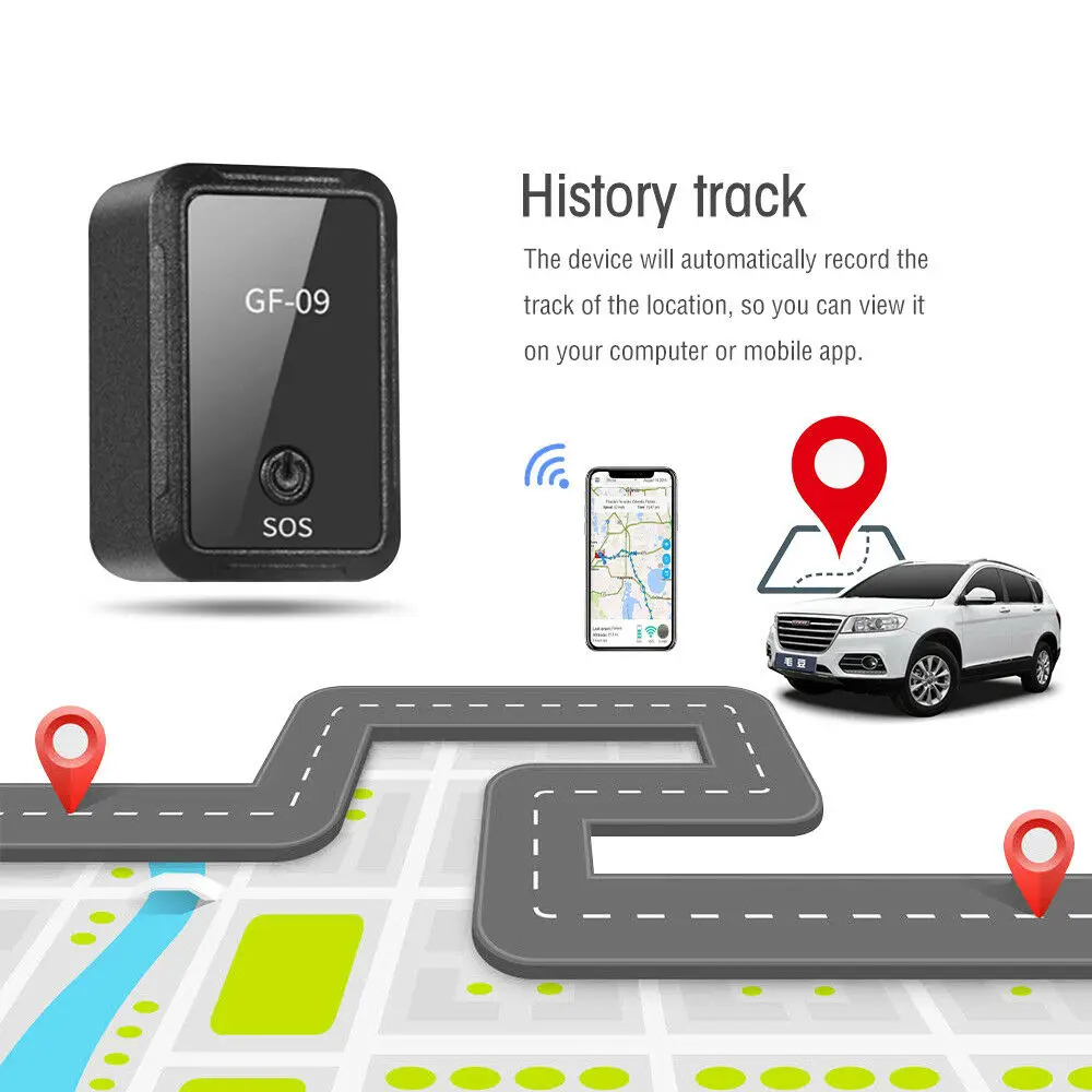Оригинальный мини умный gps трекер локатор анти потеря голосового управления