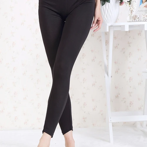 Модные женские повседневные леггинсы большого размера с эластичной высокой