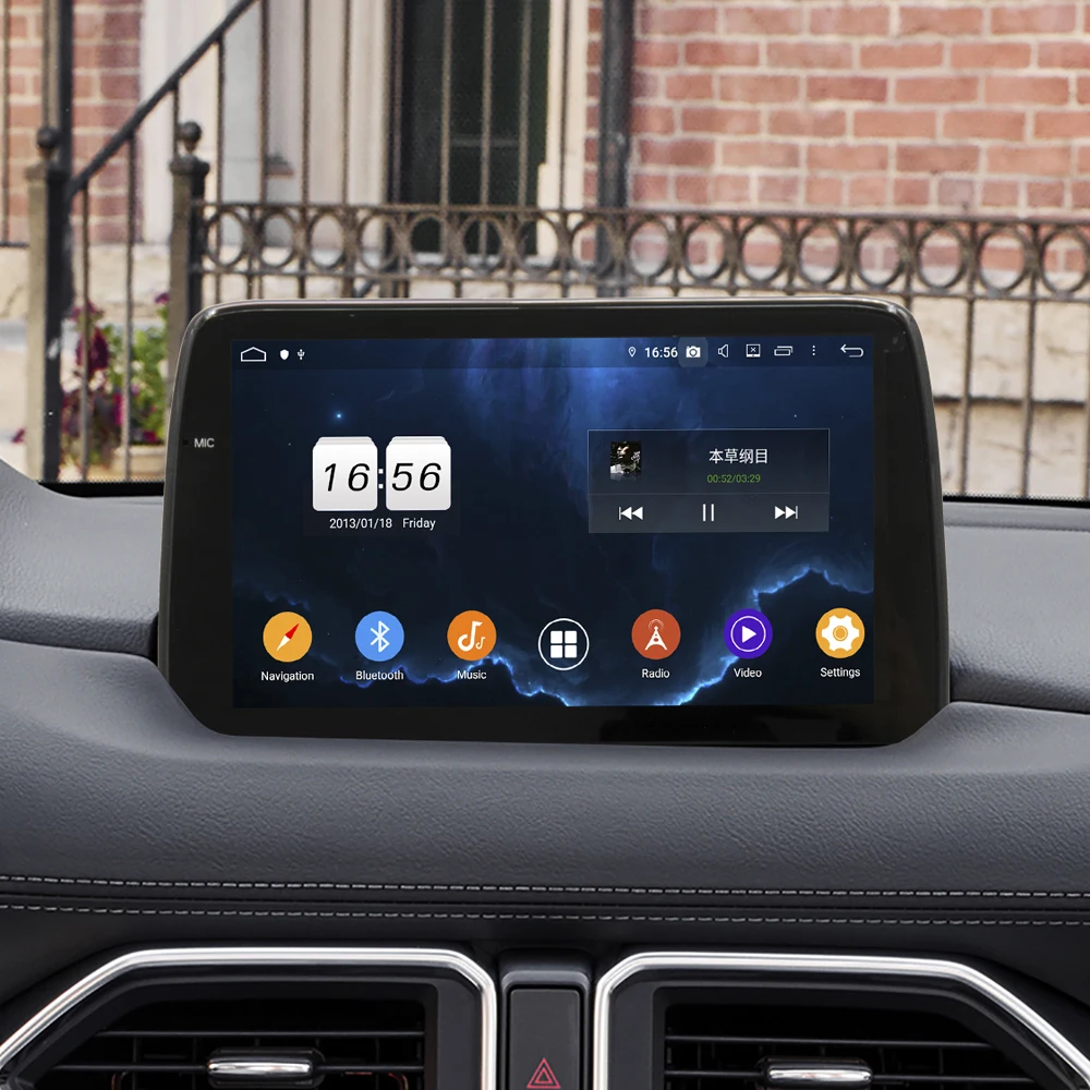 Sale Owtosin Car Radio Multimedia Video Player Navigation GPS Android 9.0 For Mazda CX-5 CX5 2017 2018 2019 Car 4GB RAM 1