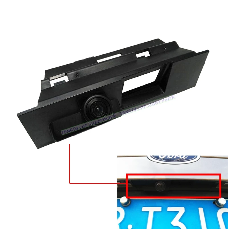 

520L CCD Night Vision HD Car Trunk Handle Reverse Parking Rear Camera for Ford New Mondeo 2014 2015 2016 2017