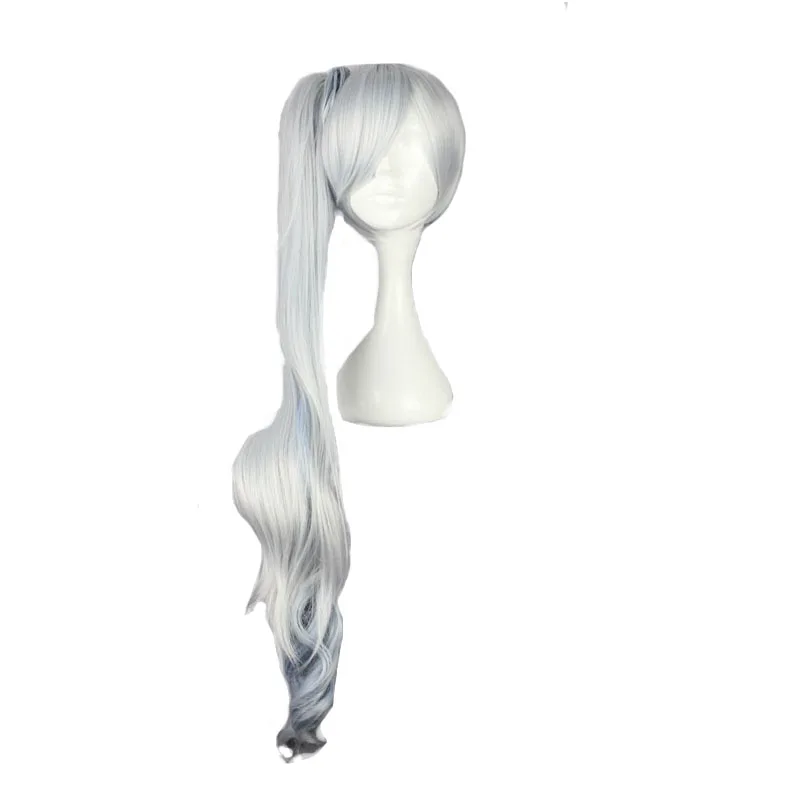 

MCOSER Free shipping 90CM Synthetic Long Curly Multi-color Cosplay Wig 100% High Temperature Fiber WIG-011B