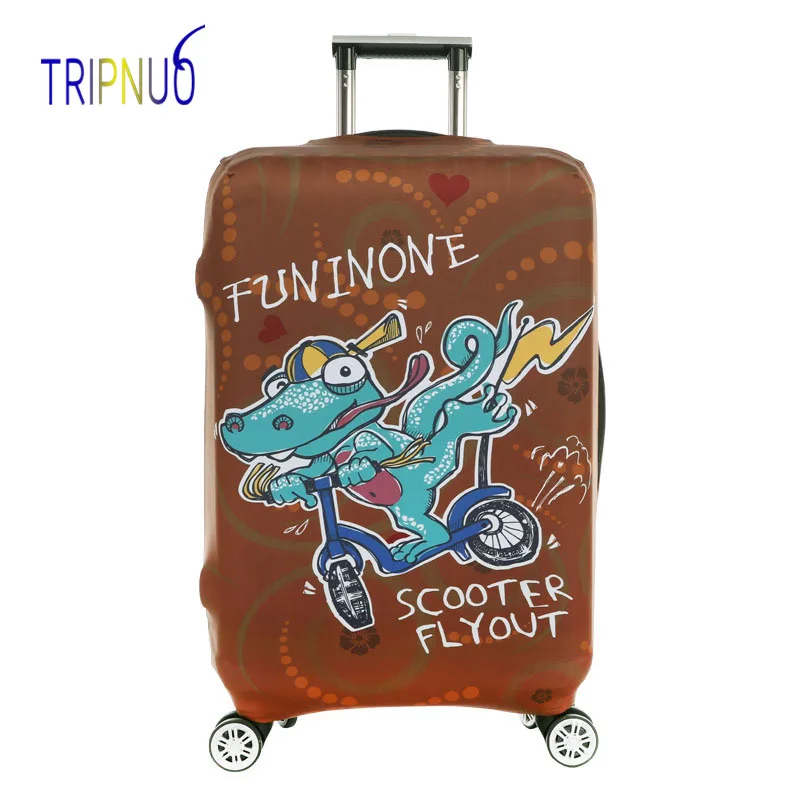 

TRIPNUO Cartoon Dragon Luggage Protective Cover Elastic Suitcase Travel Case Trolley Dust Rain Bags Accessories Supplies
