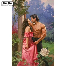 Полный квадратный алмаз 5D DIY Алмазная картина фото на заказ "пара" 3D вышивка крестиком Мозаика Декор