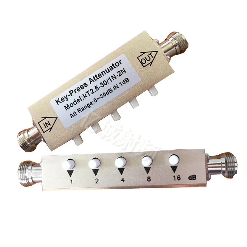 Ntype RF adjustable attenuator / signal adjustable 030dB 60dB 90dB