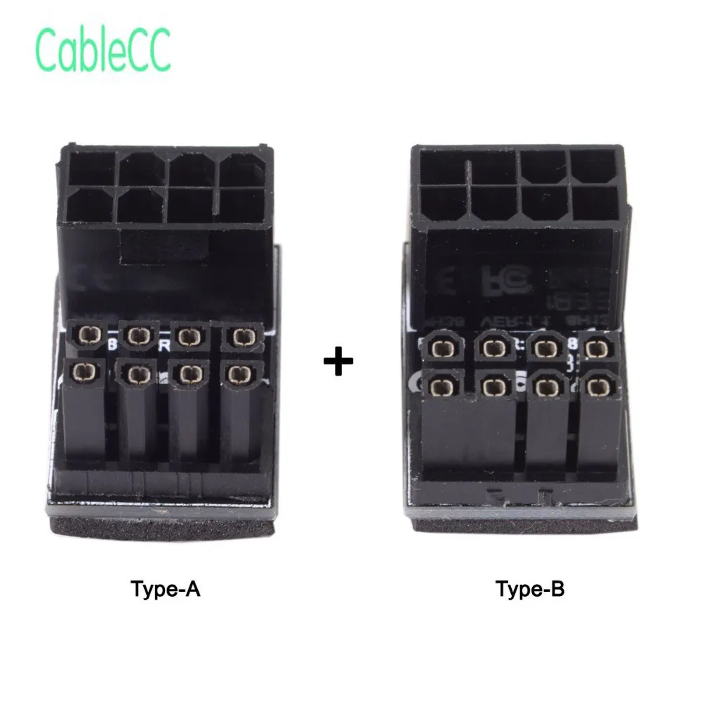 ATX 8Pin Female to 8pin Male 180 Degree AngledPower Adapter for Desktops Graphics Card | Компьютеры и офис
