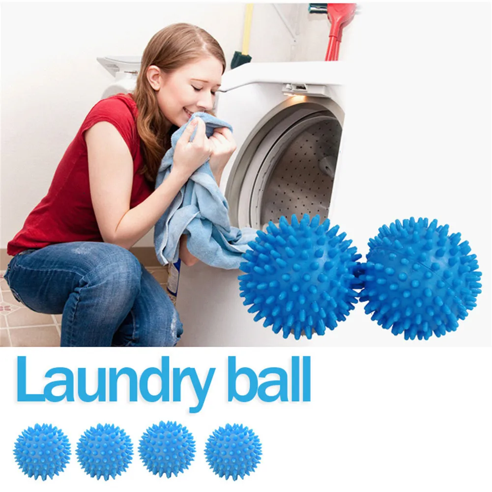 4Pcs No Chemicals Laundry Ball Dryer Balls Perfect Keeping Laundry Soft