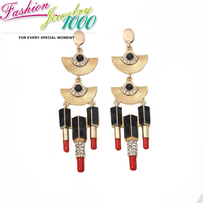 Buy New Brand Gold plated Hand Fan Attract Lip Gloss