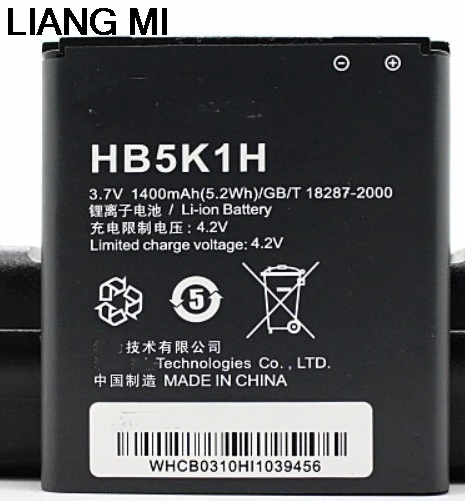 Новый HB5K1H 3 7 V 5.2Wh высококачественный запасной литий ионный аккумулятор для Huawei
