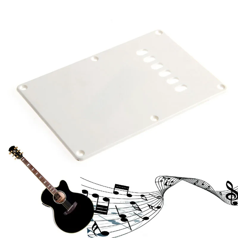 Белая задняя панель Tremolo верхняя крышка тремоло системы для Stratocaster Strat Parts Новая