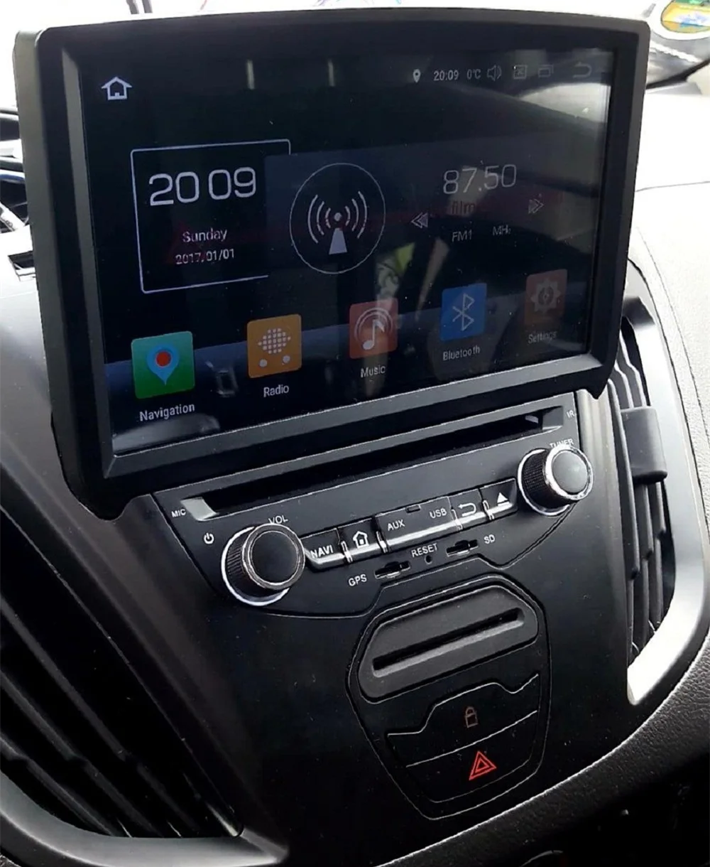 ford transit custom android auto
