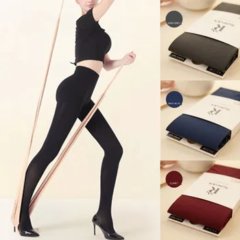 

Fashion Slim New Spring Winter Women Tights Stripe Velvet Hosiery Solid Candy Color Collants Femme Standard Stockings Pantyhose