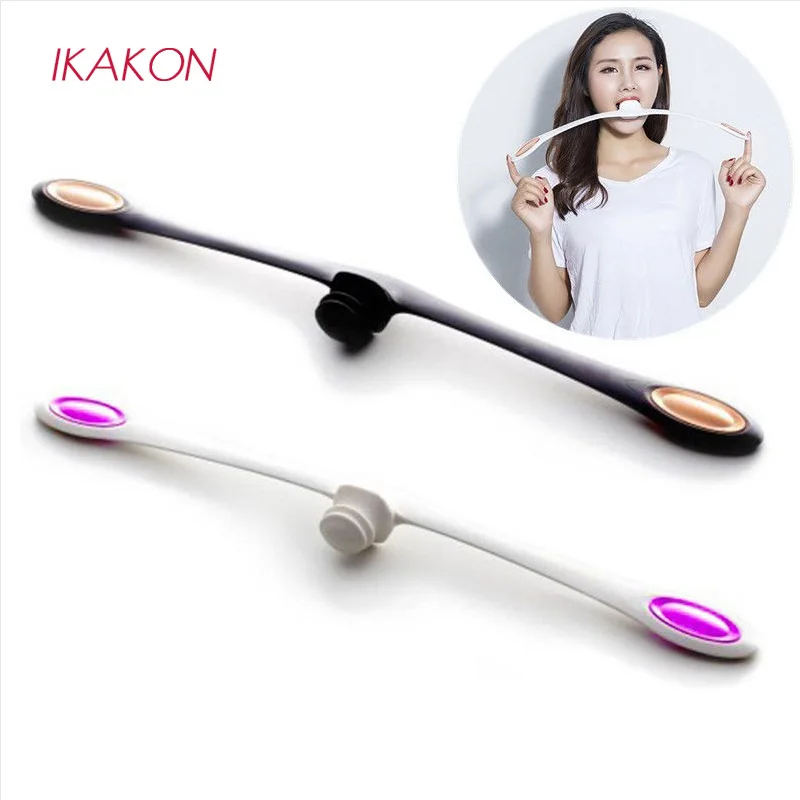 Face Muscles Training Wand Roller Anti Wrinkles Massager Smile Exercise Facial Fitness lifting Slim Tool Lift Tools | Красота и