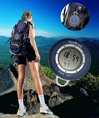 

Height meter Height Measuring Instruments 6 in 1 mini electronic compass, altimeter barometer altimeter thermometer