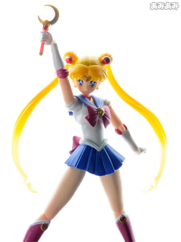 Японское аниме "Pretty Guardian Sailor Moon" Оригинальная фигурка BANDAI Tamashii нация СВЧ/S. H. Figuarts-Сейлор Мун