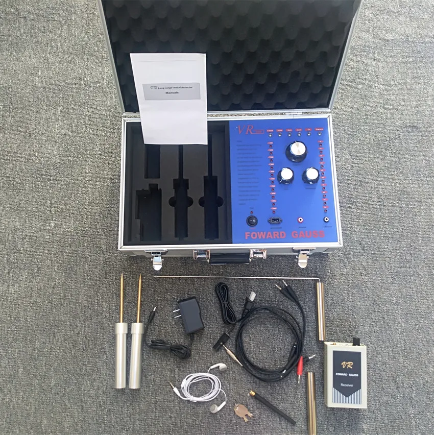 Long distance gold, silver, copper, diamond detector vr9000 large depth