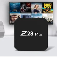 Mesuvida Z28 Pro RK3328 Cortex – A53 Smart TV Box Android 7.1 Max 2G RAM 16G ROM HDMI Top Box Support H.265 Smart Media Player
