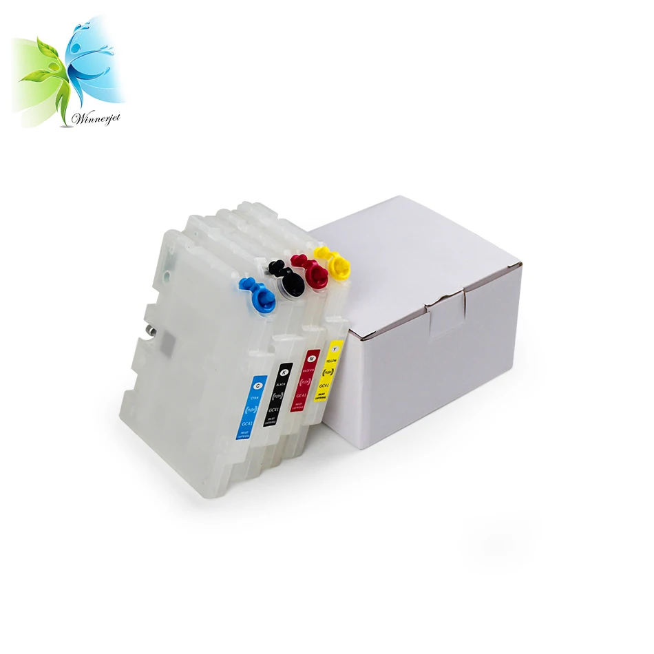 Чернильный картридж WINNERJET GC41 для принтера Ricoh SG 3100 3110 7100|ink cartridge|refillable ink