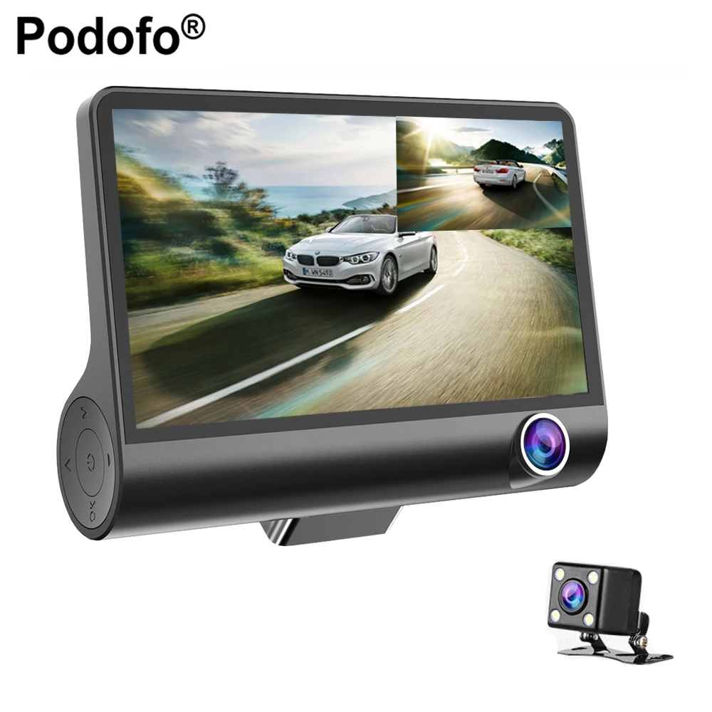 Podofo 4 0 &quotАвтомобильный dvr Автомобильная камера Full HD 1080p Dash Cam 170 градусов