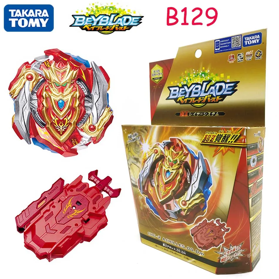 

Original TOMY Beyblade Burst fafnir B-129/B-127 CHO-Z VALKYRIE.Z.Ev with launcher Bayblade be blade top spinner Toy for Children