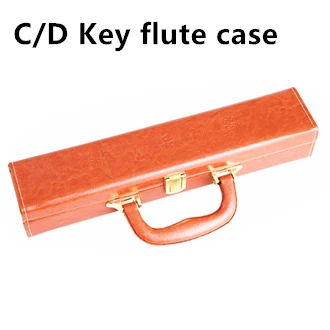 Топ Класс 2-х секционный флейта чехол для защиты Dizi легко носить с собой высокое-Класс PU флейта сумка древесины Flauta аксессуар - Цвет: BCD