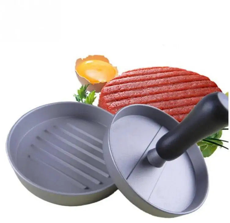 Hamburger Press Aluminum Alloy 12 cm Hamburger Meat Beef Grill Burger