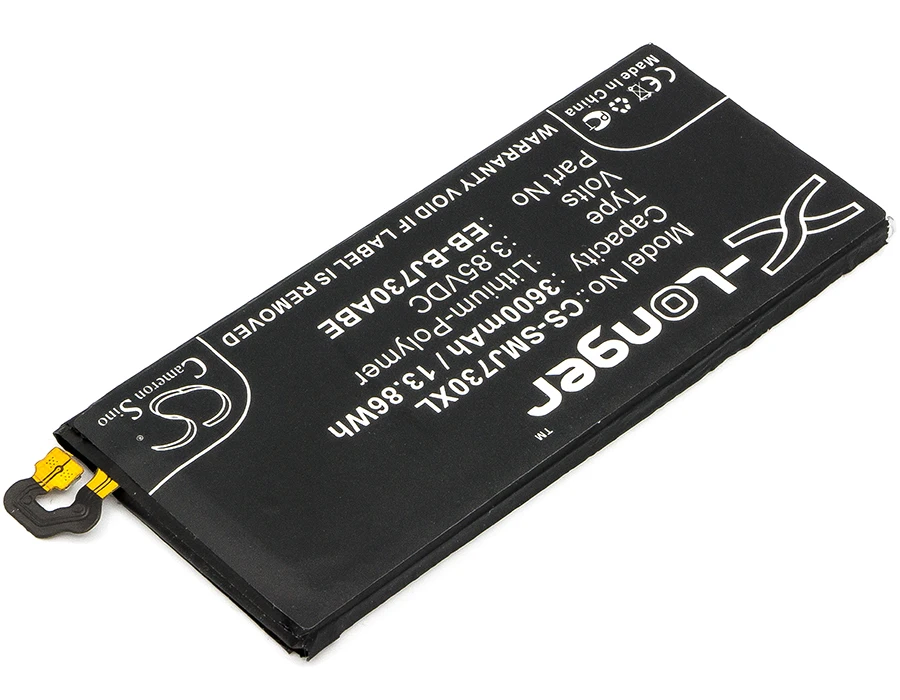 Аккумулятор Cameron Sino на 3600 мАч для Samsung Galaxy J7 2017 Pro EB BJ730ABE/DS J730FM J730G J730GM/DS J730K|cameron