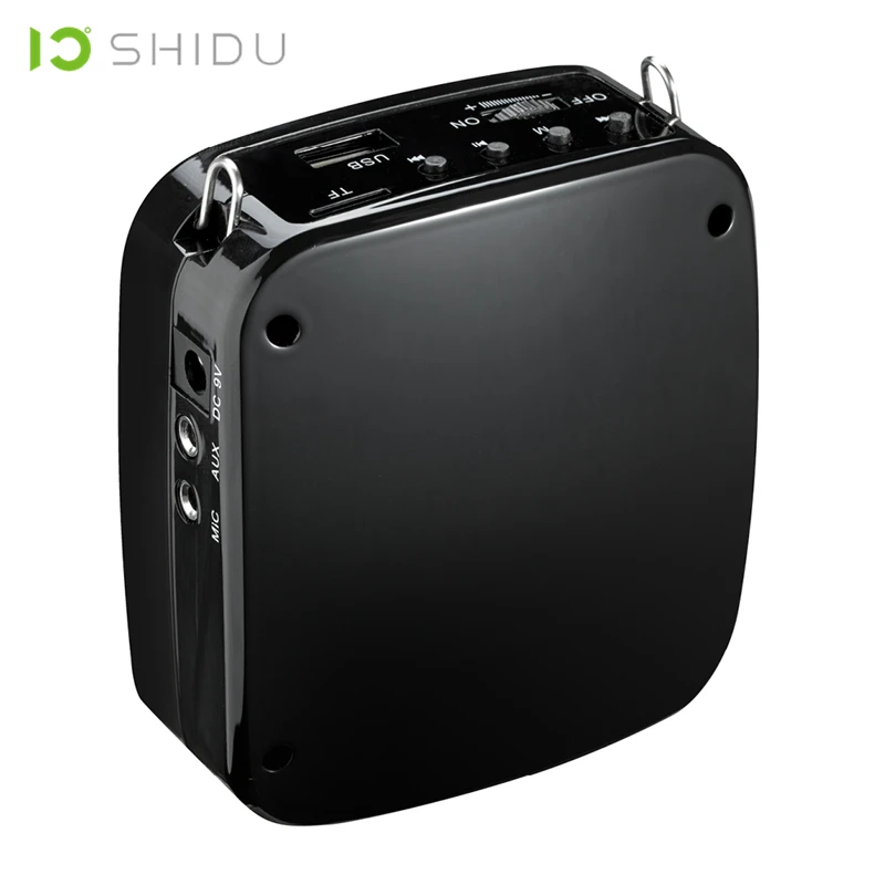 SHIDU Wired Portable Voice Amplifier USB Speaker Full Range Speakers Lautsprecher For Teachers Tour Guide Yoga Instructors S512