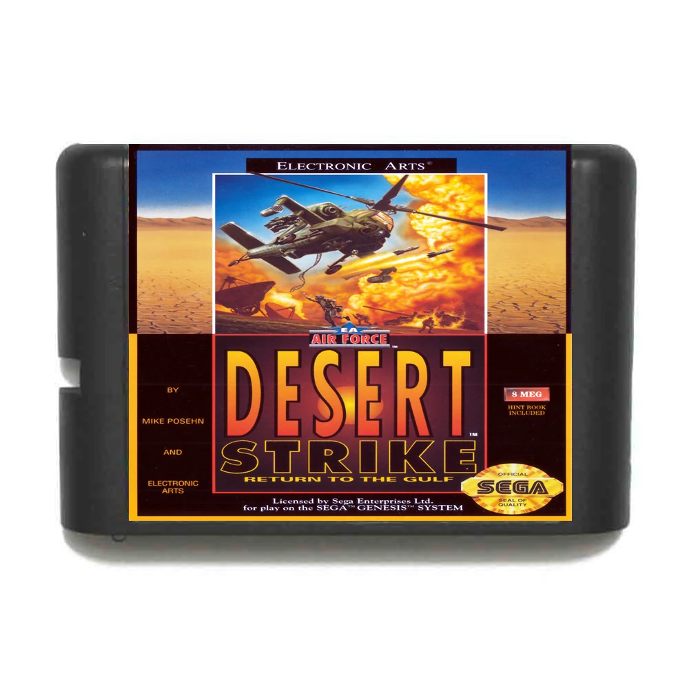 Desert Strike 16 bit MD Game