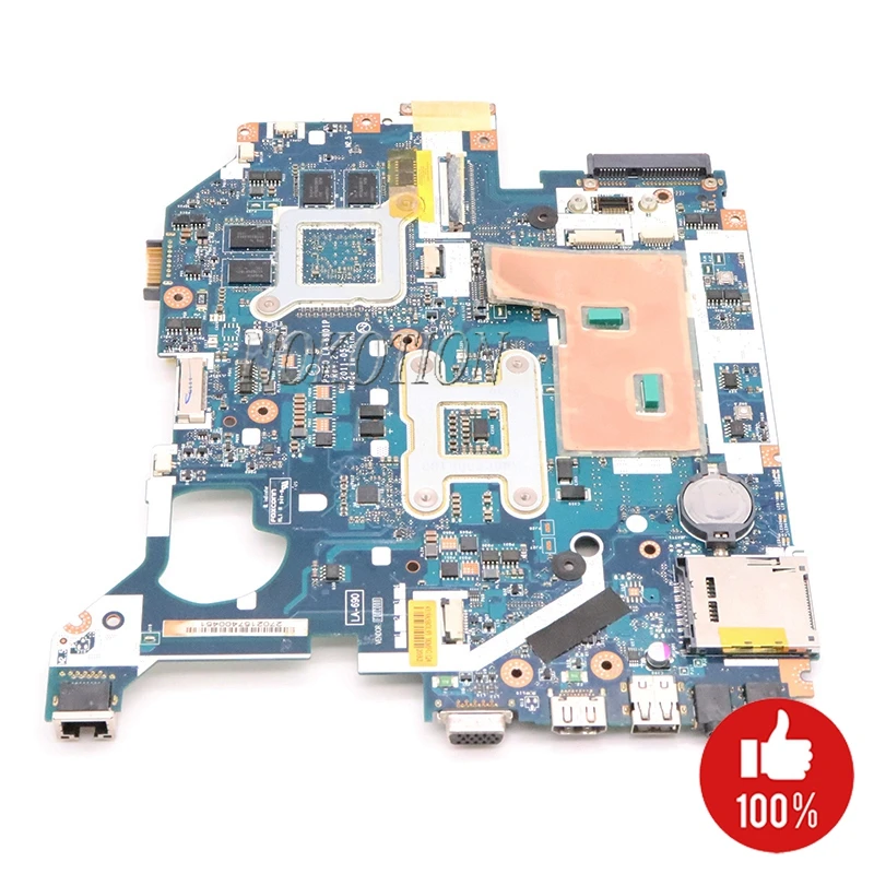 Материнская плата NOKOTION MBRG502001 P5WE0 для ноутбука Acer aspire 5750 5750G 5755G HM65 2xSO DIMM DDR3 GT540M 1